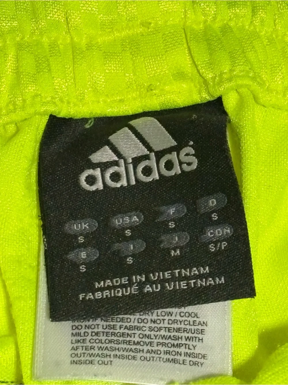 adidas Men’s Bolt Yellow Athletic Basketball Shorts